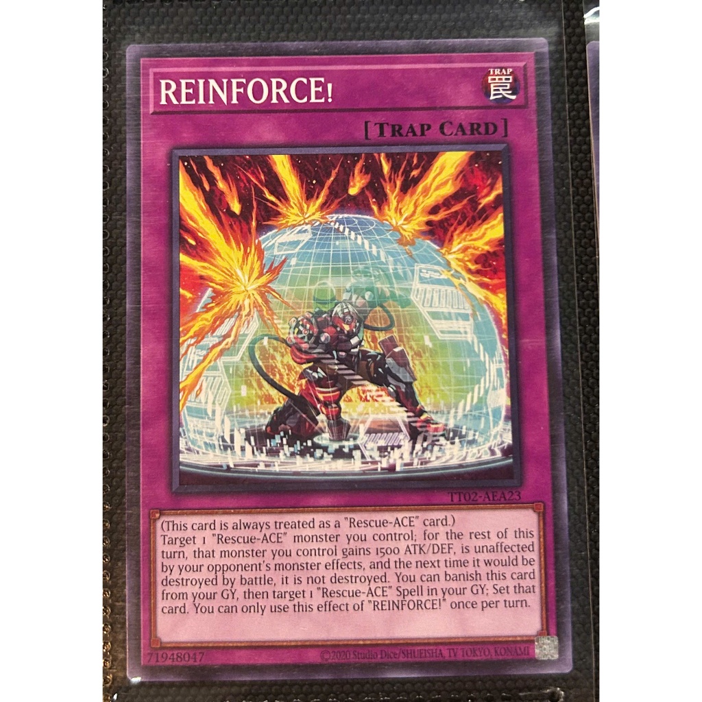 Thẻ bài Yugioh - TT02-AEA23 REINFORCE (N)