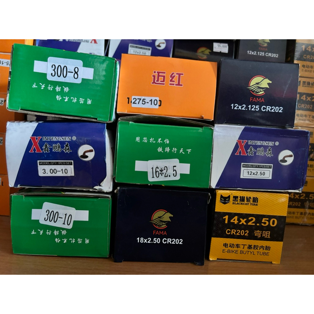 Ruột xe đạp điện (van cong) cho các dòng xe đạp  điện