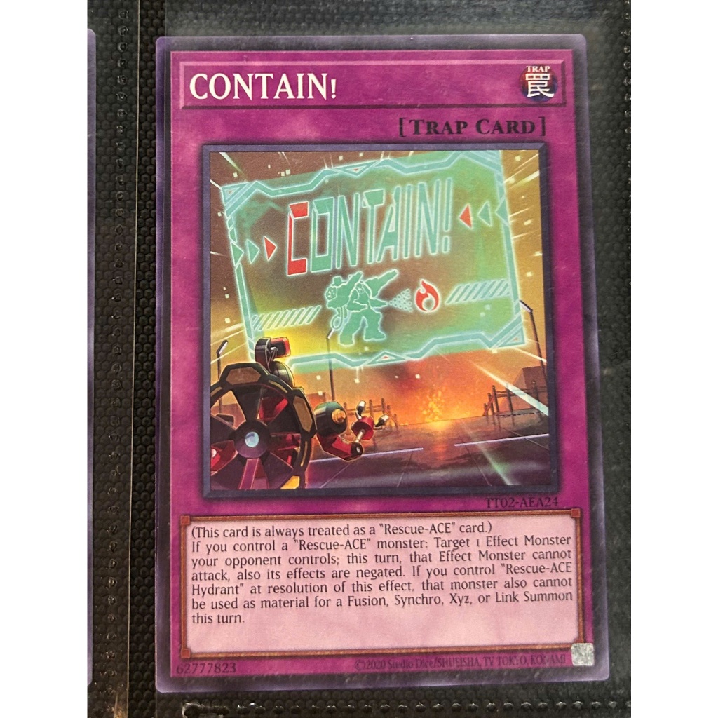 Thẻ bài Yugioh - TT02-AEA24 CONTAIN (N)
