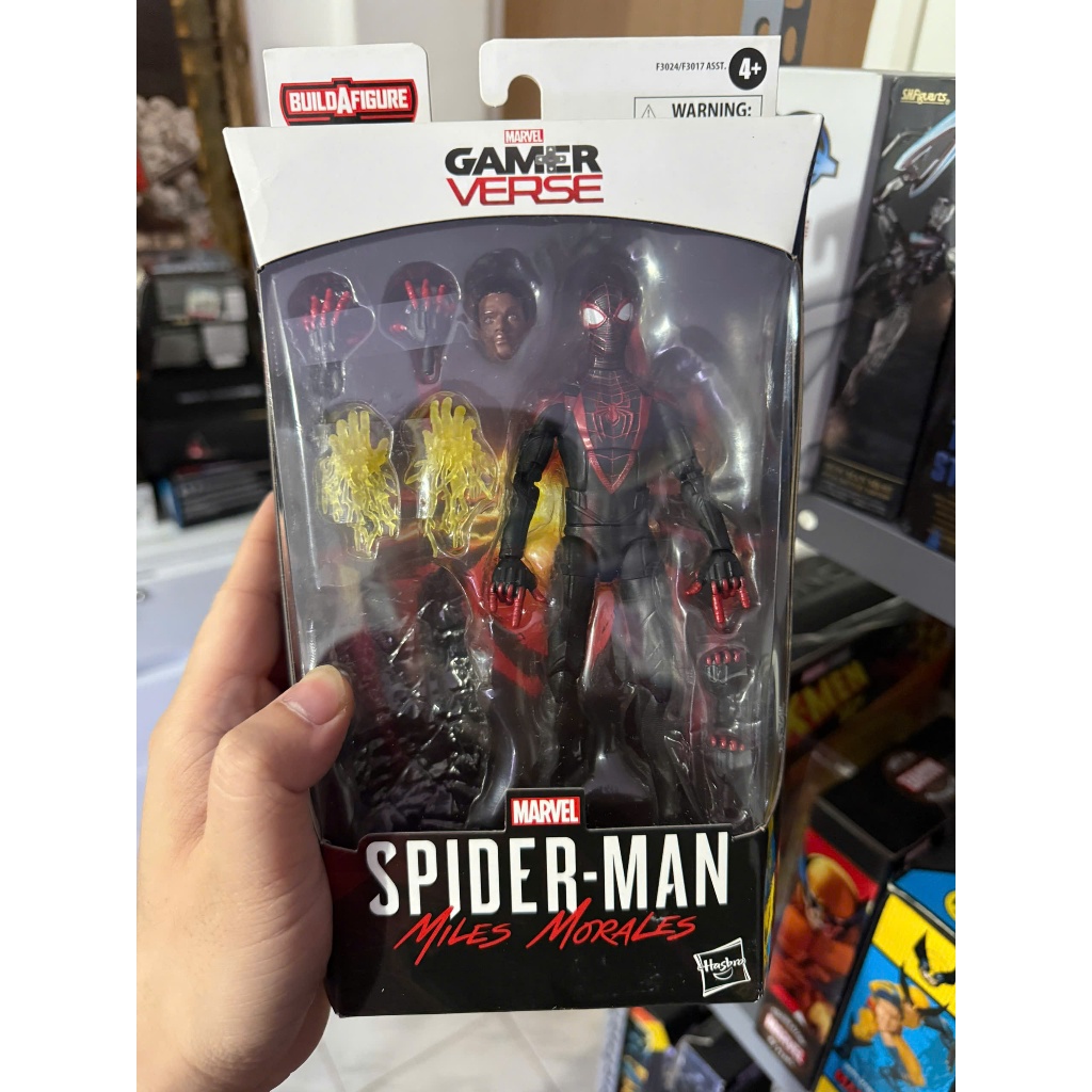 Mô hình Marvel Legends Gamerverse Spiderman Miles Morales