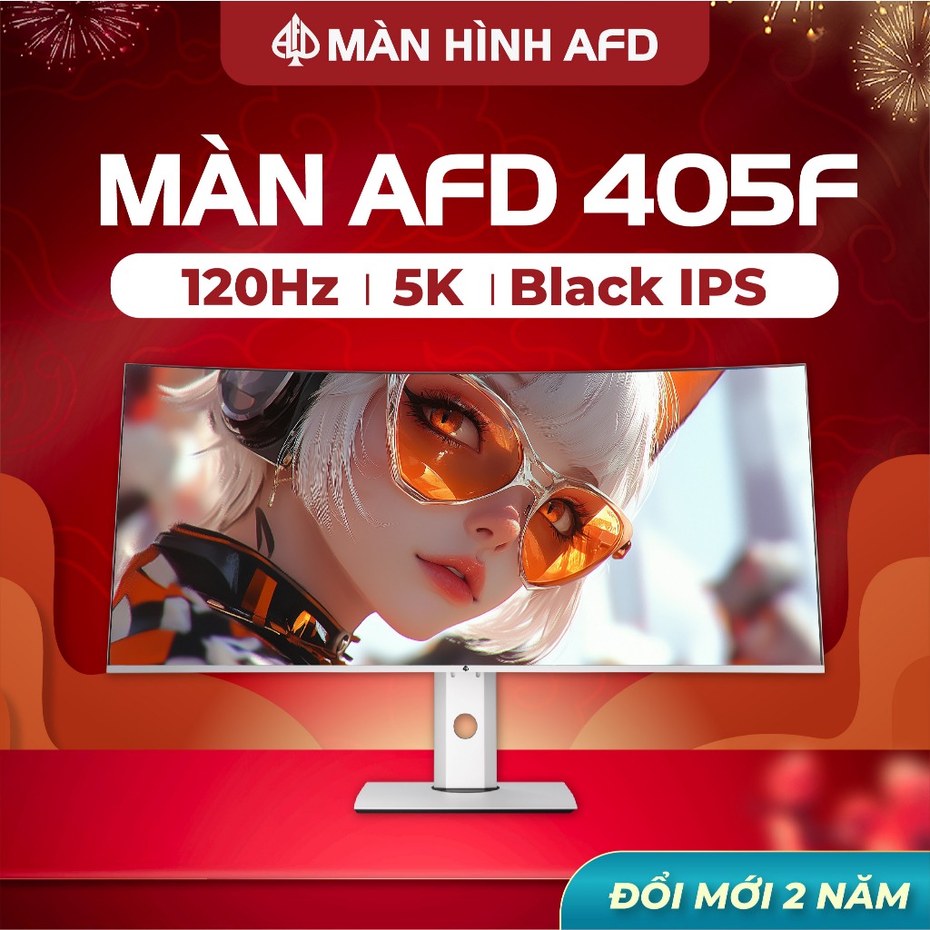 Màn hình máy tính AFD 405F 40'' 5K 120Hz  Black IPS TypEC - Chuyên Đồ Họa