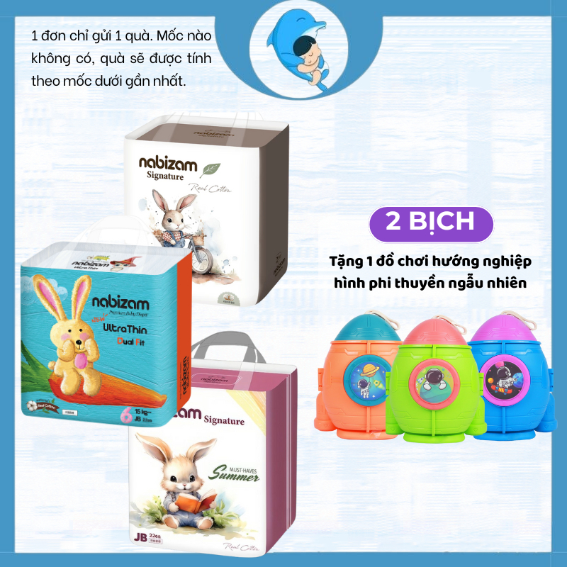 Tã/Bỉm dán quần Nabizam Ultra đủ size S44/M40/L32/XL26/2XL22/3XL20 nội địa Hàn đủ cho bé 3-20kg MECAHEO