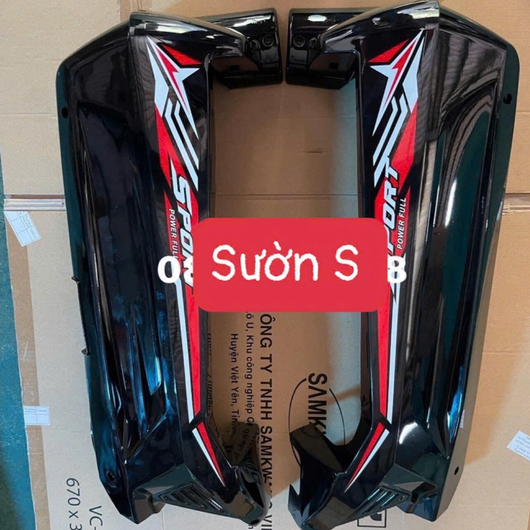 Ốp Sườn Hai Bên Xe Điện 133M – Quây Bình Đời Không Chắn Xích, Chuẩn Zin, Bền Đẹp