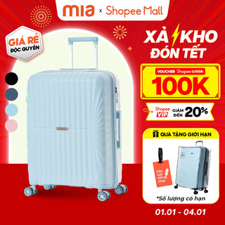  ĐỘC QUYỀN  Vali Kéo MIAvn Larita JUDEN - Size 20 24 28 Nhựa PP Siêu Bền Hạn Chế Va Đập Khoá TSA Bảo Hành Trọn Đời 