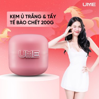  Kem Ủ Trắng Và Tẩy Tế Bào Chết Body UME Làm Sạch Sâu Mịn Da Mờ Thâm Sạm Dưỡng Ẩm 200g 