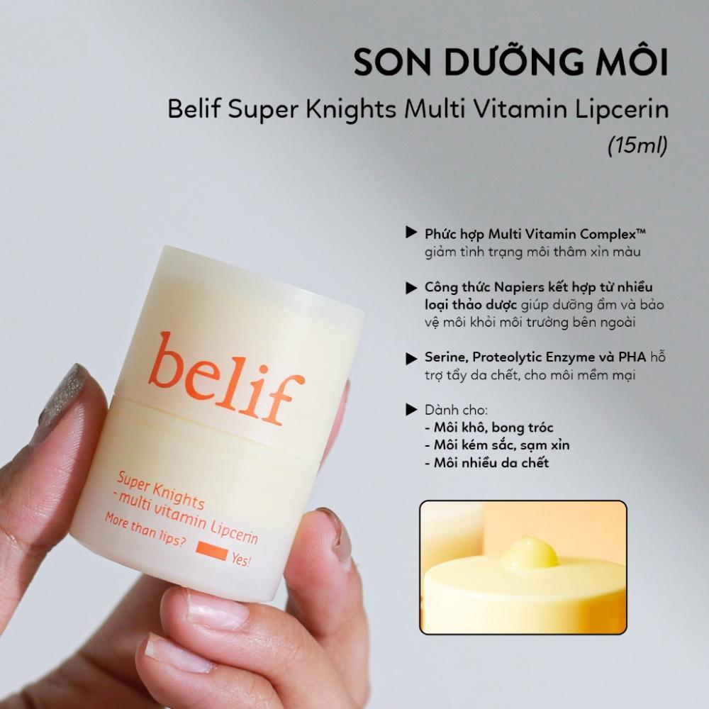 Son Dưỡng Belif Super Knights Multi Vitamin Lipcerin 15ml