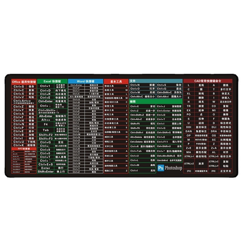 Lót chuột máy tính cỡ lớn 70x30cm chắc chống trơn trượt