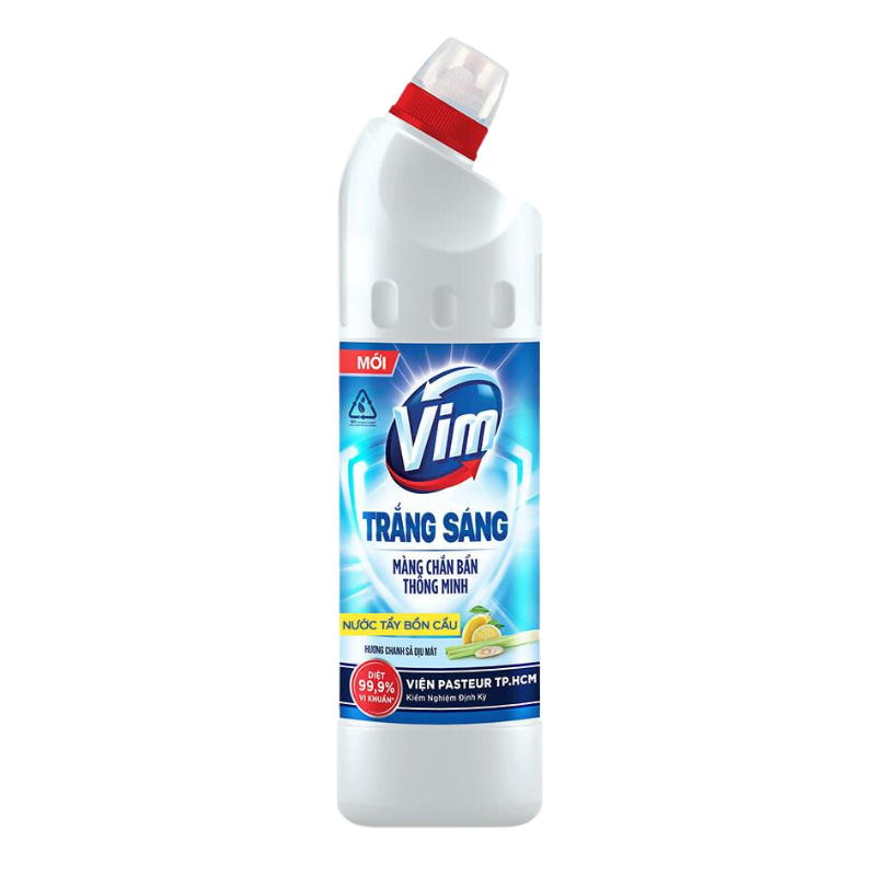 VIM trắng sáng hương chanh sả 870ml