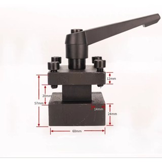 Đài kẹp dao máy tiện mini