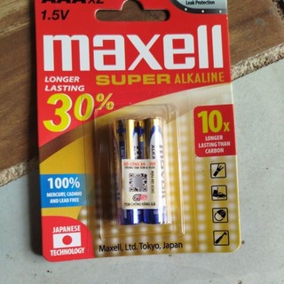 Pin 3A  , 2A energizer , Maxell hàng chuẩn .vỉ (2 quả)