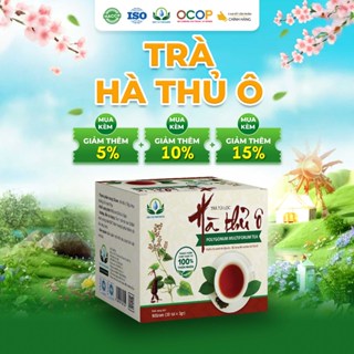 Trà Hà Thủ Ô Siêu Thị Thiên Nhiên - Hộp 30 Túi Lọc x 3Gram