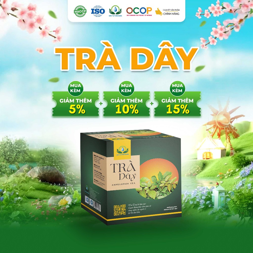 Hộp 30 Túi Lọc Trà Dây Siêu Thị Thiên Nhiên