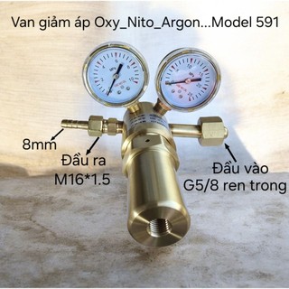 Van giảm áp bình khí Nito, đồng hồ giảm áp bình khí Nito...