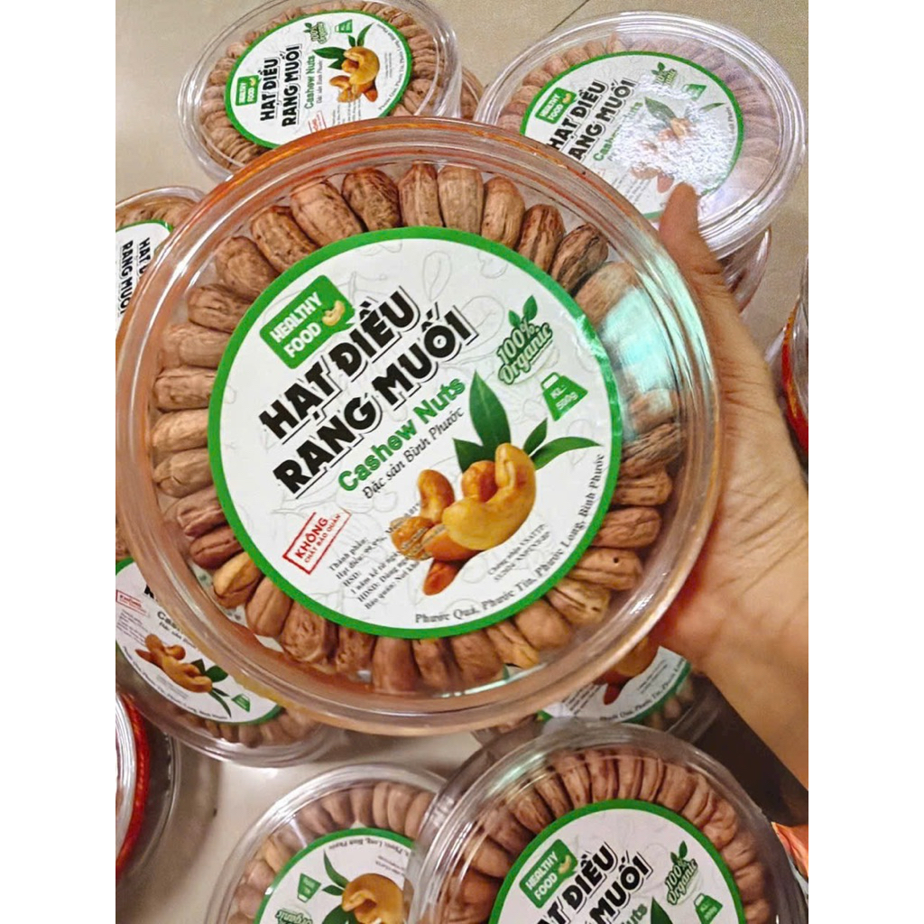 Hạt Điều Vỏ Lua Rang Muối Loại Đặc Biệt 500g