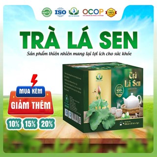  Trà Lá Sen hộp 30 Túi Lọc Siêu Thị Thiên Nhiên 