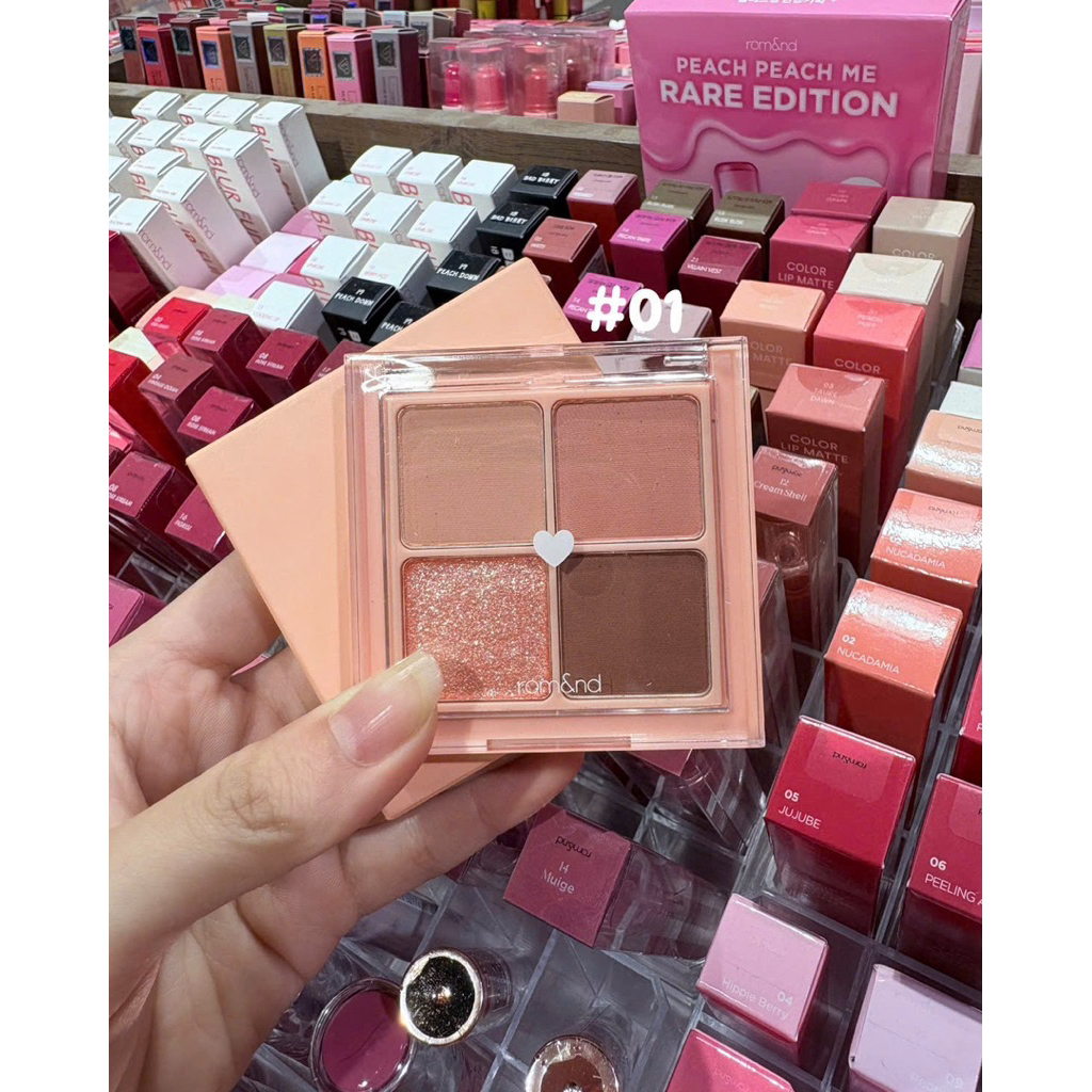 [Romand] BẢNG PHẤN MẮT 4 Ô ROMAND BETTER THAN EYES
