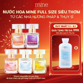  Nước Hoa Nữ Thơm Lâu 8H Bộ Sưu Tập Mine Cao Cấp Các Hương Thơm Ngọt Ngào Quyến Rũ Bí Ẩn 30ML 