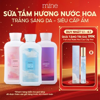  Sữa Tắm Hương Nước Hoa Mine Perfumed Showergel Thơm Quyến Rũ Hỗ trợ Dưỡng Ẩm Và Dưỡng Sáng Da 470g 