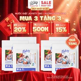   MUA 3 TẶNG 3  Viên Giặt Hương Nước Hoa Cao Cấp Joykity Công Thức 3in1 An Toàn Cho Da Lưu Hương 24 Giờ 