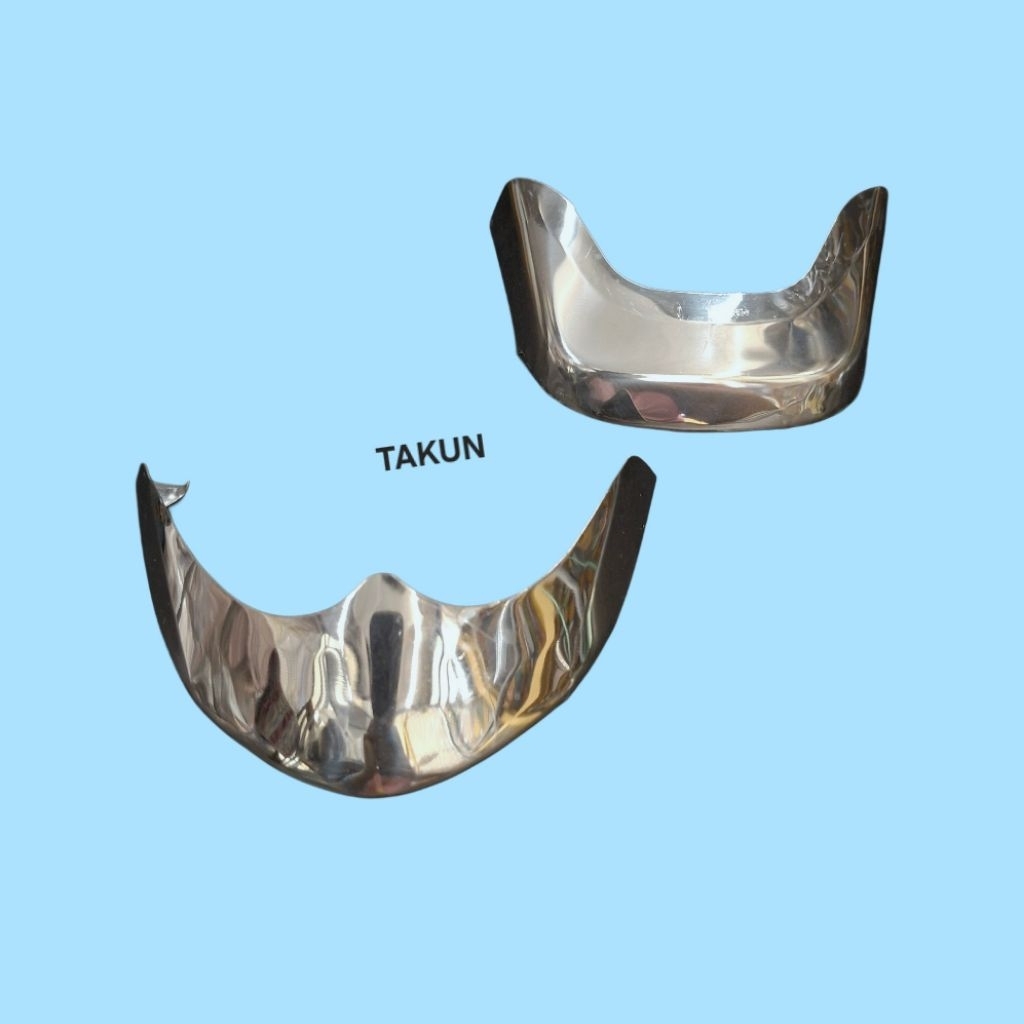 Cặp mũi dè, chắn bùn trước sau inox xe NOZZA....