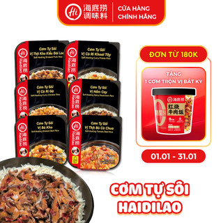  Cơm Tự Sôi Haidilao Bữa Ăn Tiện Lợi Đủ Chất Cho Dân Văn Phòng Sinh Viên 