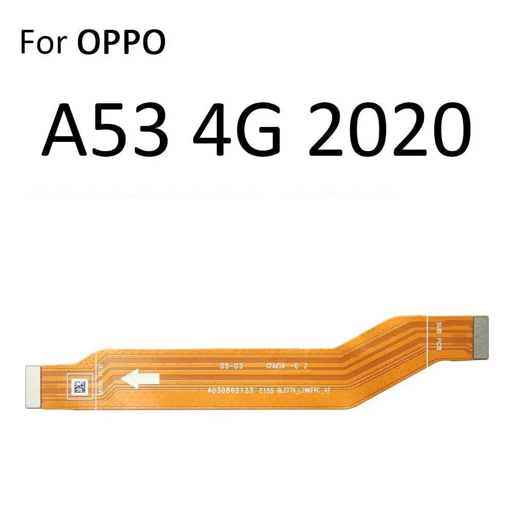 Dây cáp nguồn nối main, nối cụm sạc, bo sạc, dây chuyền sạc, flex main board Oppo A53 4G, A53 2020 C
