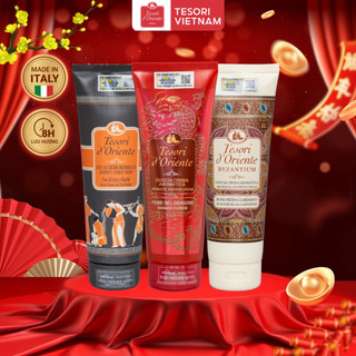  Sữa tắm nước hoa tuýp xích Tesori d'Oriente 250ml nhập khẩu Ý lưu hương đến 8h 