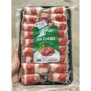 Ba chỉ bò Mỹ thái cuộn 450g ( ship Now Hà nội ship ngay)