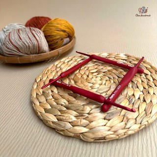 Kim móc Tulip - Etimo đỏ, Chou.ihandmade