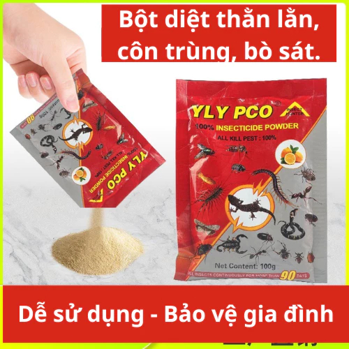 ✨Bột diệt côn trùng đa năng Diệt sạch gián kiến rết riệt tận gốc Bảo vệ nhà bếp kho hàng Ngừa tái phát 6 tháng