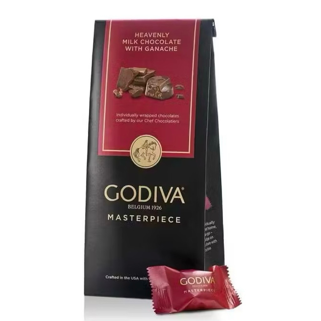 Socola Milk Godiva Belgium1926 Heavenly Milk Chocolate With Ganeche túi 428gr