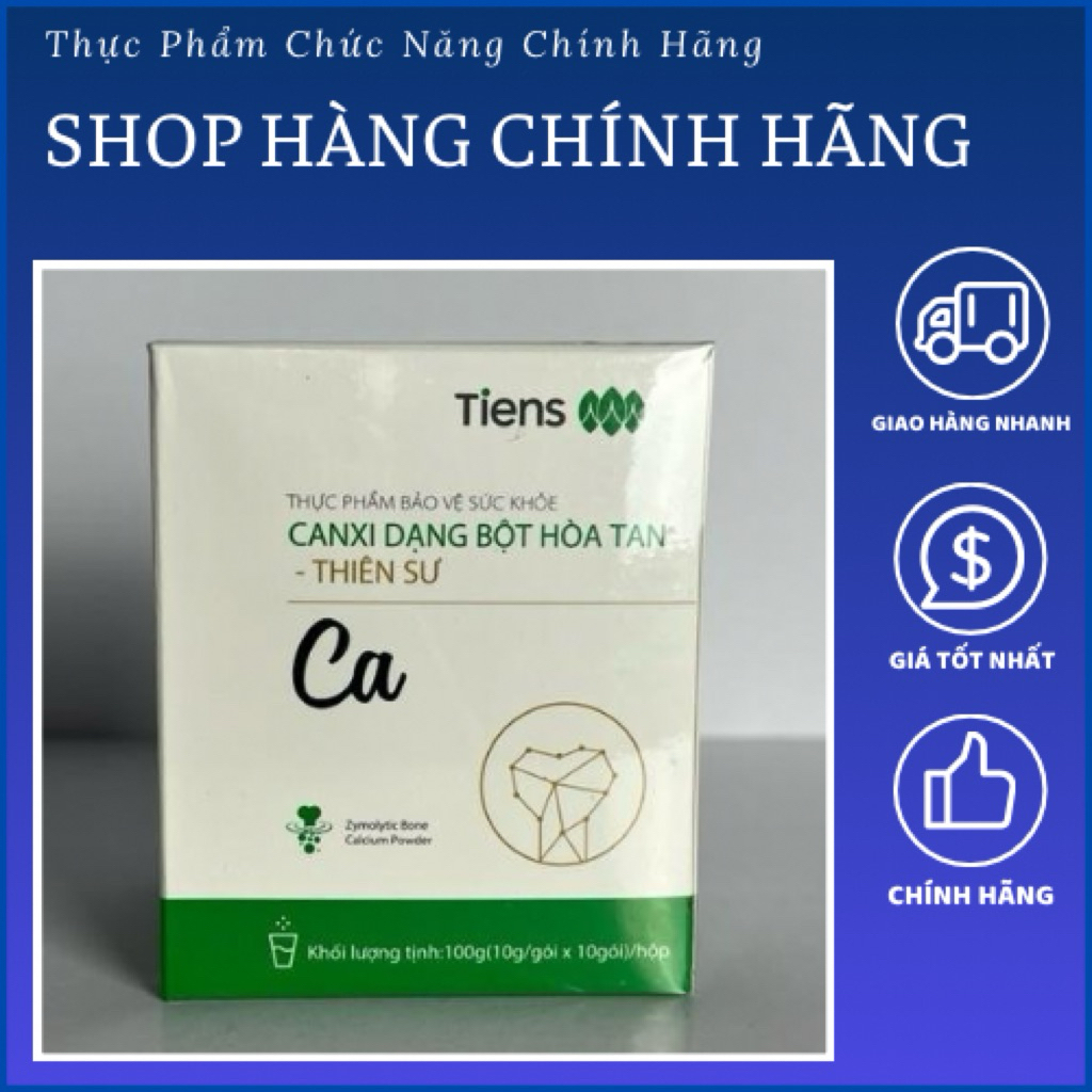 Canxi Thiên Sư Tiens Bổ Sung Canxi - Thiên Sư – 10 gói/hộp