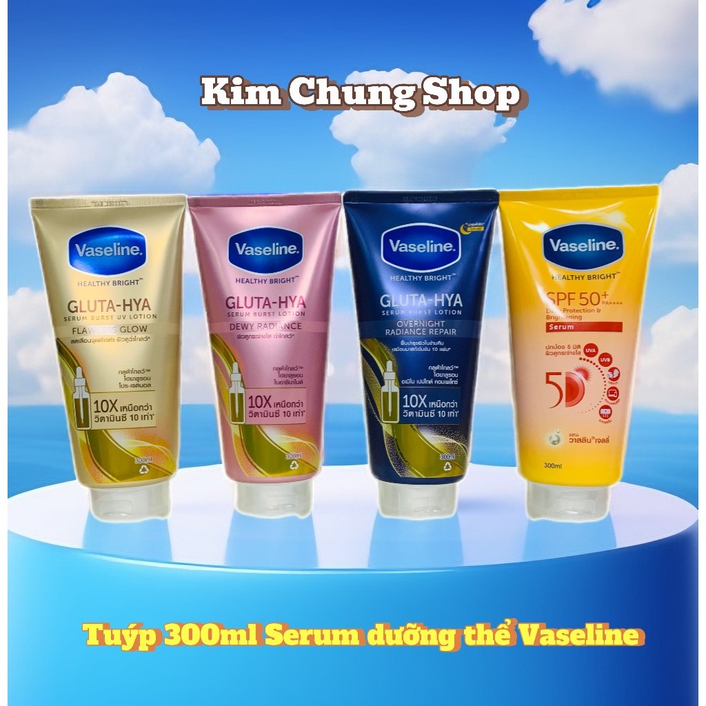 Mẫu Mới ❤️ Sữa Dưỡng Thể Vaseline [300ml]