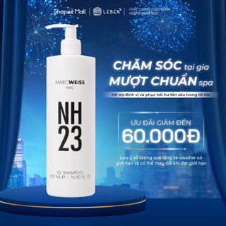  Dầu gội NH23 IQ SHAMPOO 500ml Công Nghệ Protein Complex Phục Hồi Tóc Hư Tổn Sau 23s | Leben Việt Nam 