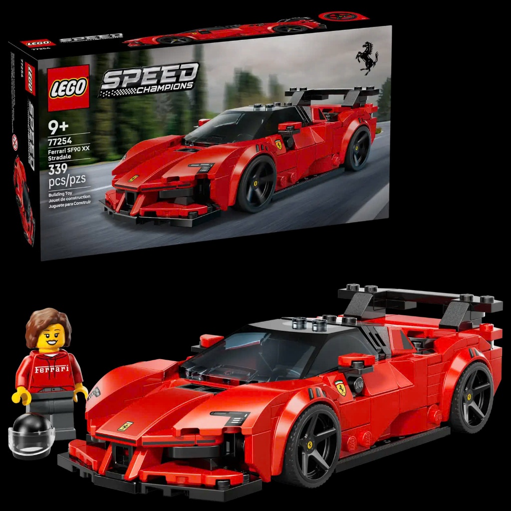 Lego 77254 Đồ Chơi Lắp Ghép Ferrari SF90 XX Stradale Sports Car