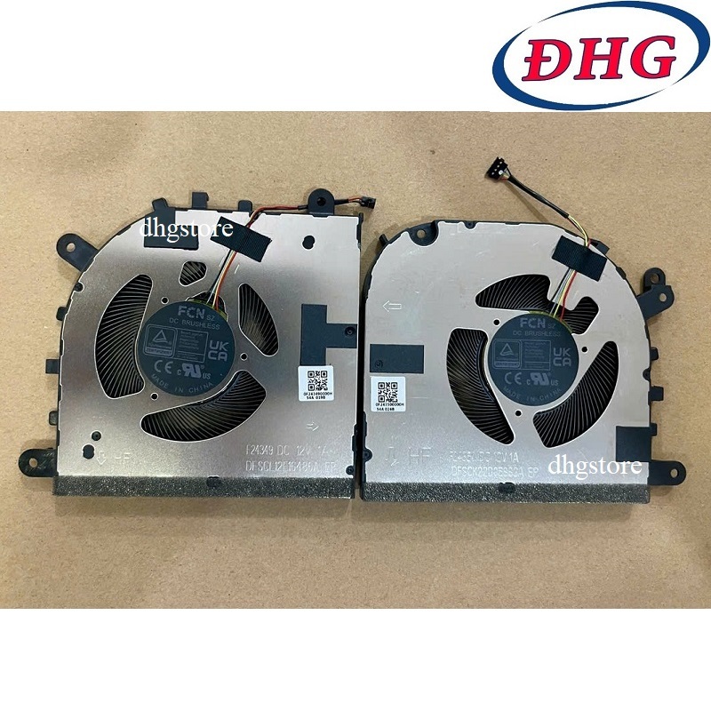 Fan quạt tản nhiệt CPU-GPU laptop Lenovo Yoga Pro 16s IMH9, Yoga Pro 9 16IMH9 DC12V