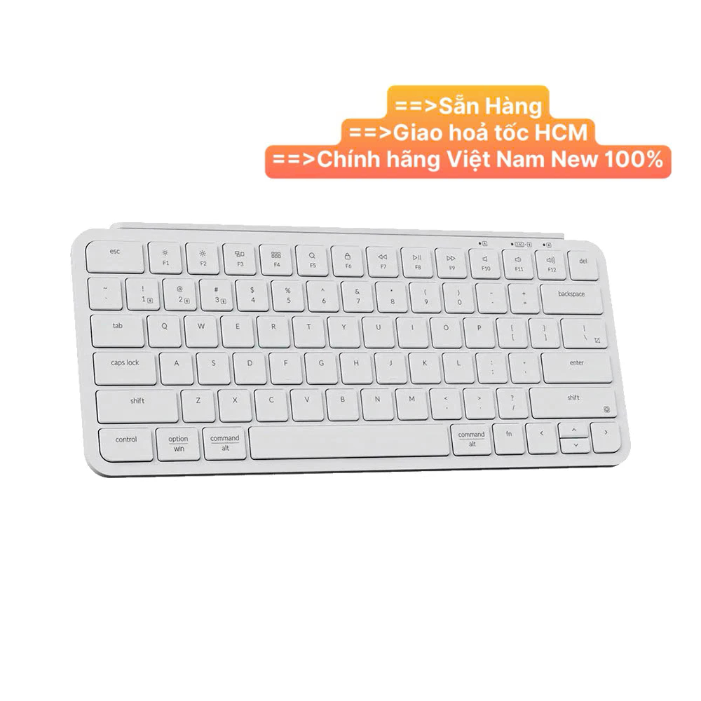 Bàn phím vi tính Keychron B1P-K8 B1 Pro Ivory White - Hàng Chính Hãng