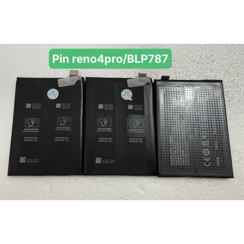 pin oppo reno 4pro/BLP787