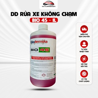 Dung Dịch Rửa Xe Không Chạm - Nước Rửa Xe Ô Tô, Xe Máy Ekokemika -  Bio 45 - 1L(hàng chính hãng)