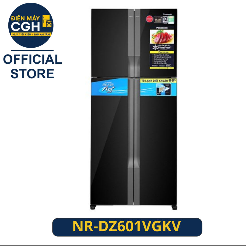 Tủ lạnh Panasonic 4 cánh 550L NR-DZ601VGKV