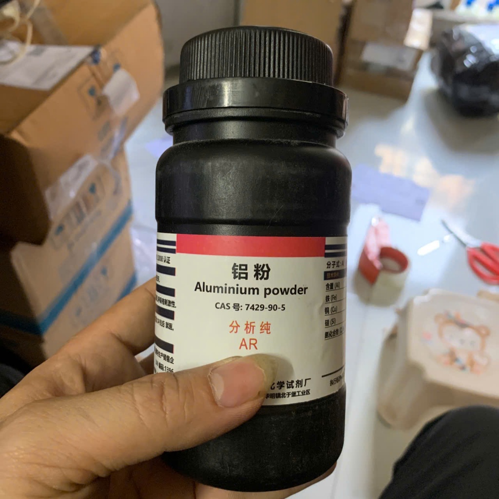 500g Hóa chất Aluminum Powder - Bột nhũ nhôm dùng trong thí nghiệm