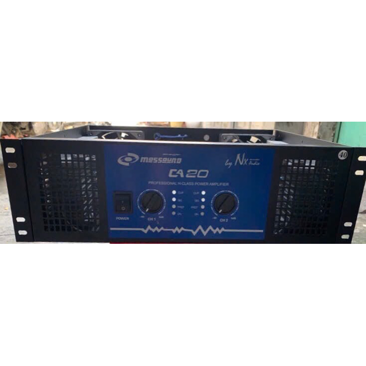 Cục Đẩy 2 Kênh Mossound CA20. 40 Sò