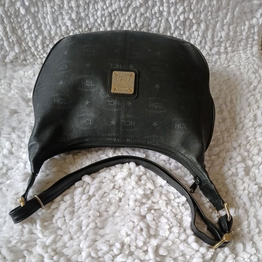 Túi Si Tuyển da thật đeo vai 38x18x8cm độ mới cao, hiệu HCL