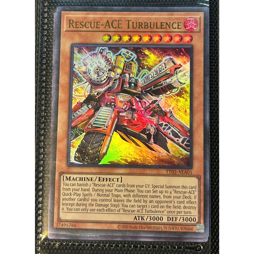 Thẻ bài Yugioh - TT02-AEA01 Rescue-ACE Turbulence