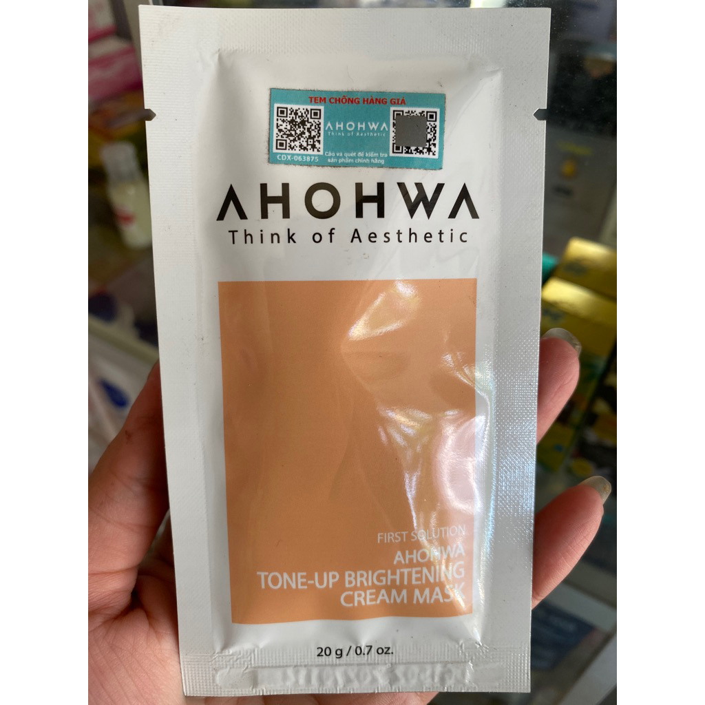 Ủ TRẮNG DA AHOHWA TONE-UP 20g