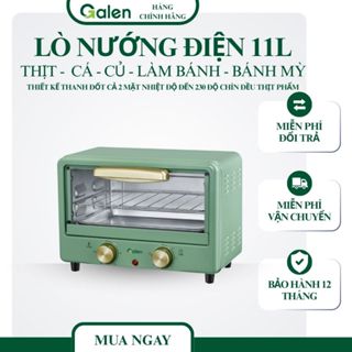 Lò Nướng Điện Dung Tích 11 Lít, Công Suất 700W Giá Rẻ, Chuyên Dùng Để Nướng Gà, Nướng Thịt, Nướng Cá