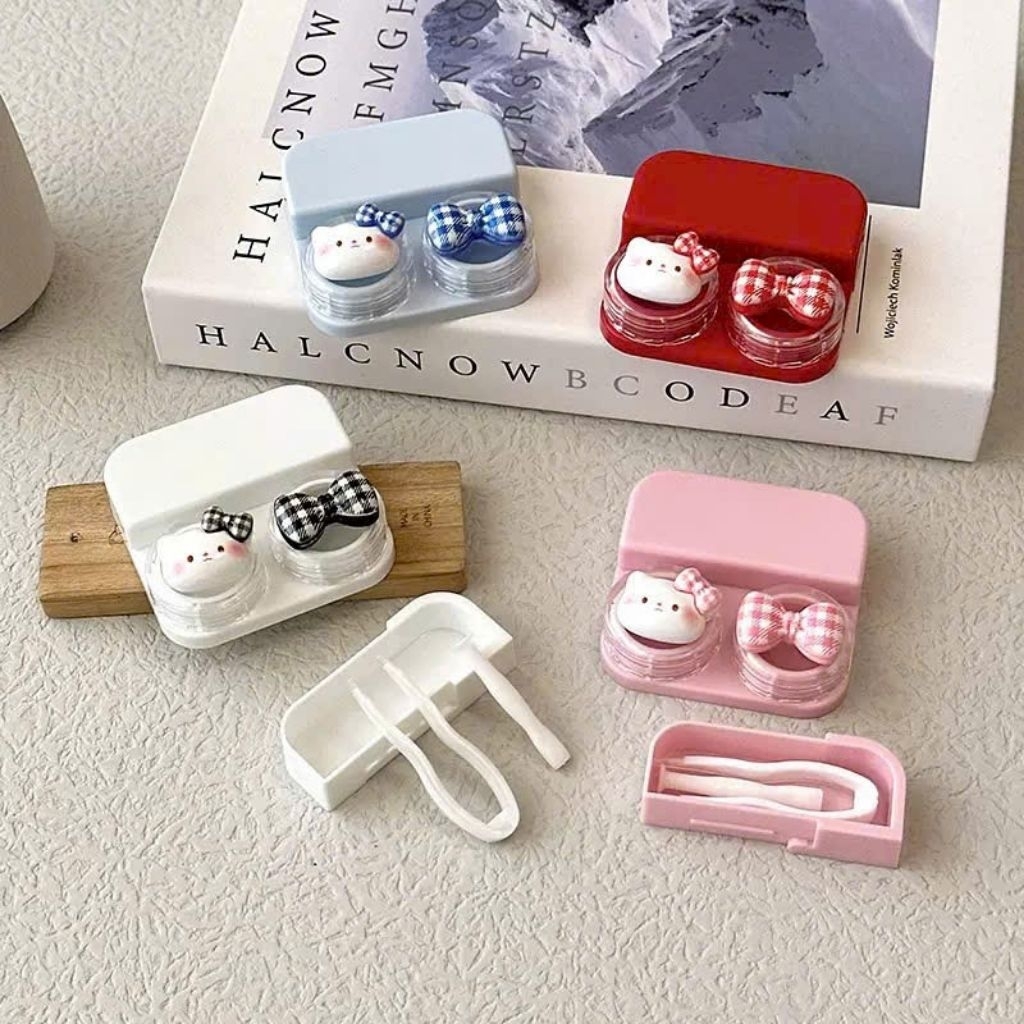 Khay BUNNY EYES - Kèm Bộ Dụng Cụ Đeo Lens