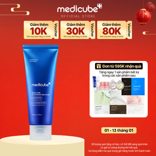  Mặt nạ bùn medicube Zero Pore Blackhead Mud Mask 100g  P00086  