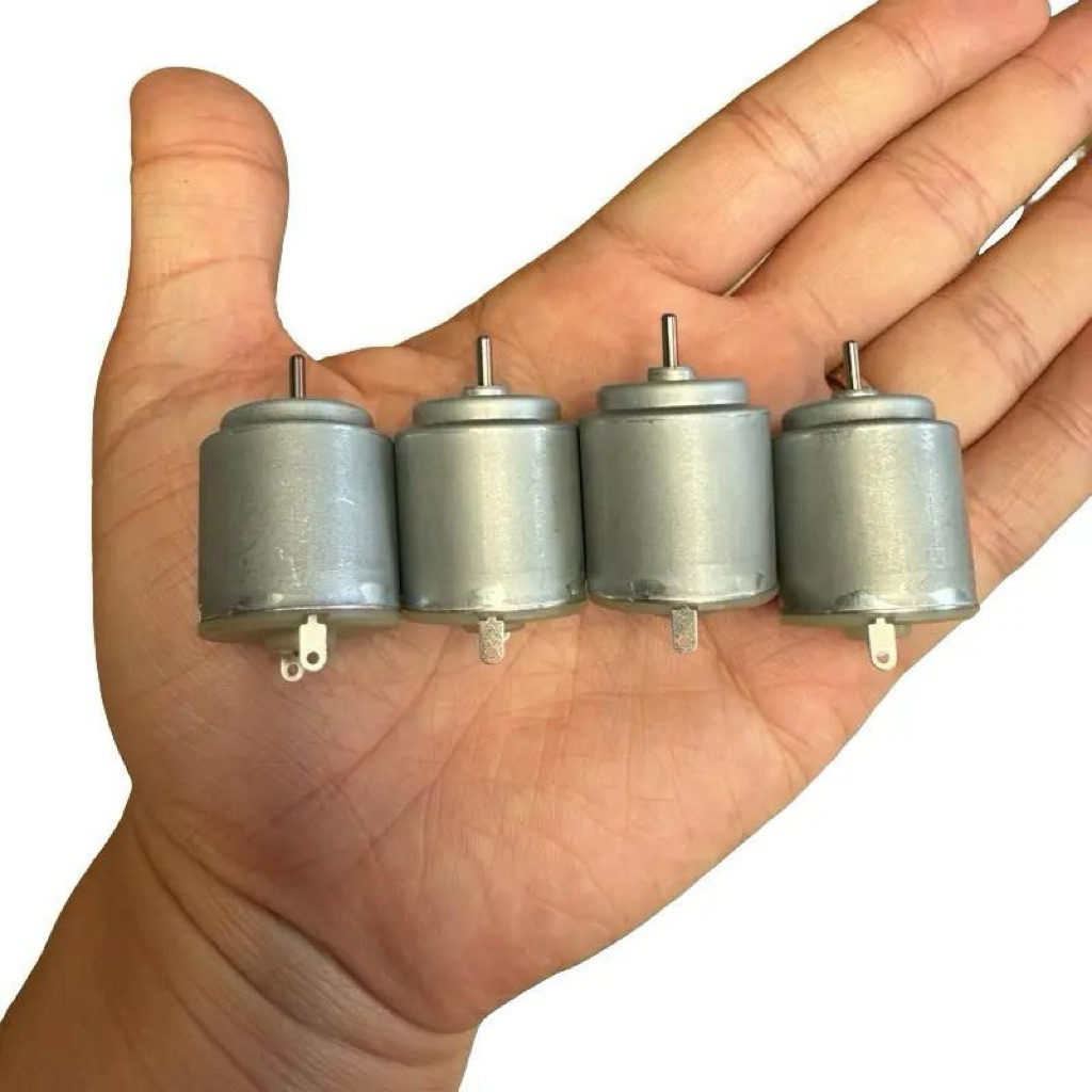 Combo 4 động cơ 140 mini 3,5V đến 7.2V chế quạt pin cầm tay, robot, đồ chơi…