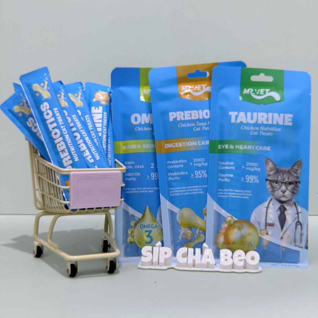 Súp Thưởng MrVet Túi 4 Thanh Cho Mèo